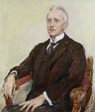 Gustav Pauli (1866-1938), 1924 door Max Slevogt